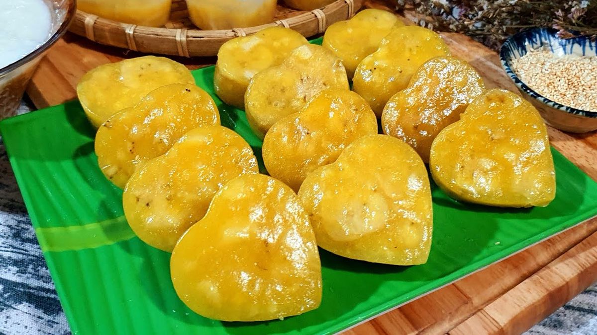bánh chuối hấp